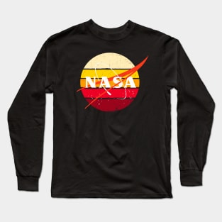 Retro Nasa logo Long Sleeve T-Shirt